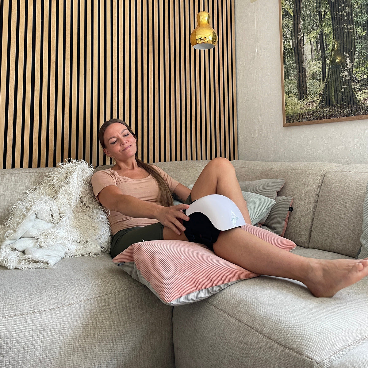 Masseur de genou — Photographie de référence (2)