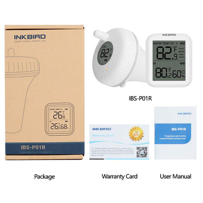 Thermomètre flottant connecté — Conditionnement du modèle INKBIRD de référence (3)